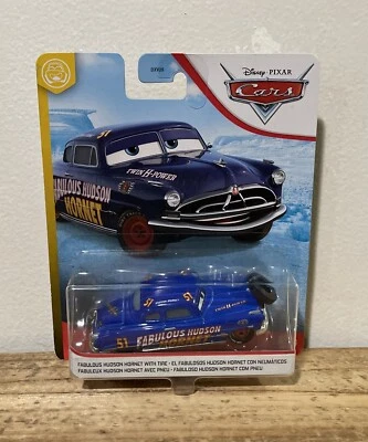 Coches Mattel Disney Pixar Fabuloso Hudson Hornet con Neumático Divertidos Flashbacks Foto 1 de 2