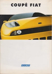 Folleto Coupe FIAT 1994 Datos técnicos Equipamiento - Imagen 1 de 3