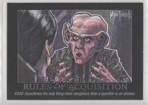 2018 Star Trek Deep Space Nine Heroes & Villains Rules of Acquisition #RA36 s2w