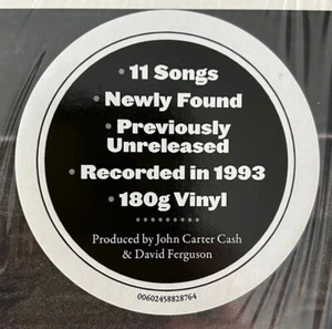 JOHNNY CASH Songwriter 180g *SEALED* Vinyl LP w/ Hype Sticker - Bild 1 von 3