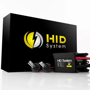SLIM HID Xenon Kit 55W H3 H7 H11 H1 HB4 Kit 3000K 6000K 8000K 10000K 12000K - Picture 1 of 11