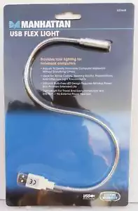 LUCE LED FLESSIBILE USB MANHATTAN ILLUMINAZIONE IDEALE PER COMPUTER NOTEBOOK - Foto 1 di 1