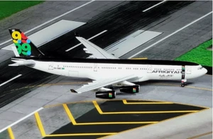 1:400 Dragon Wings Afriqiyah Airways Airbus A340-213 5A-ONE Ultra Rare. - Picture 1 of 12