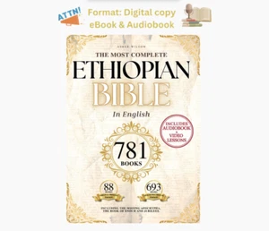 THE COMPLETE ETHIOPIAN BIBLE in English 88 Scriptures by Asher Wilson 2024 - Picture 1 of 1