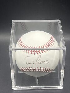 ERNIE BANKS Signed Inscribed Official MLB Baseball-HALL OF FAME-CHICAGO CUBS