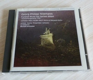 CD ALBUM CLASSIQUE GEORG PHILIPP TELEMANN SCHWANENGESANG 1733 MADE GERMANY 1993 - Foto 1 di 2