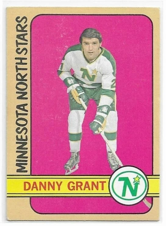 DANNY GRANT 1972-73 Topps Hockey card #39 Minnesota North Stars EX/EX+ - Image 1 of 1