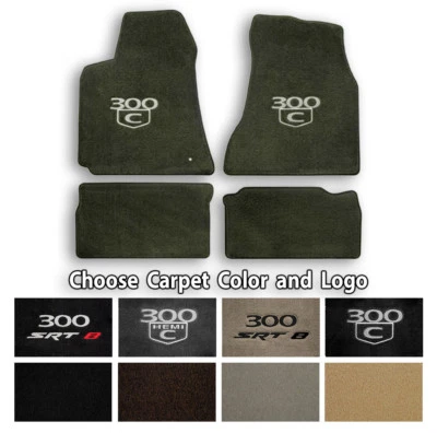 Alfombrillas Chrysler 300 Velourtex - Elección de color y logotipo de alfombra Foto 1 de 4