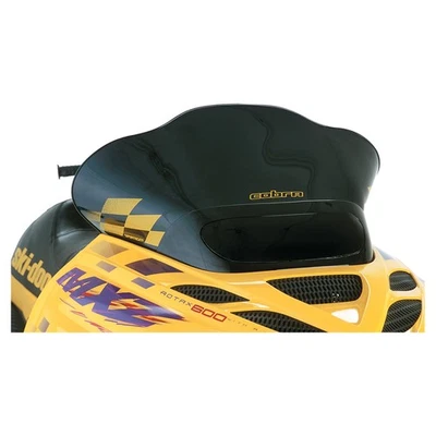 POWERMADD 13225 COBRA WINDSHIELD SKI-DOO ZX CHASSIS BLACK W/YELLOW CHECKS - Image 1 of 2
