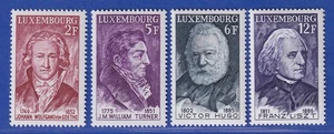 Luxemburg 1977 Persönlichkeiten Mi.-Nr. 941-44 Satz kpl. **/MNH - Picture 1 of 1