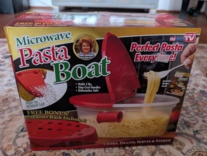 Microwave PASTA BOAT Cooker As Seen On TV Perfect Pasta New In Box - Picture 1 of 2