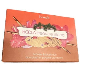 BENEFIT COSMETICS HOOLA Treasure Island BRONZER & BLUSH DUO: New! 3 Available - Picture 1 of 5