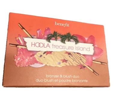 BENEFIT COSMETICS HOOLA Treasure Island BRONZER & BLUSH DUO: New! 3 Available - Image 1 of 4