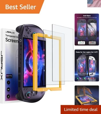 Простые в установке матовые защитные пленки из закаленного стекла для Legion Go S 8 дюймов - упаковка 2 шт. - Изображение 1 из 4