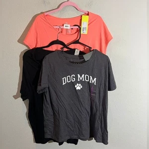 All in Motion T-Shirt Women's Sz XXL Multi Cap & Short Sleeve 3 Pack Bundle NWT - Picture 1 of 6