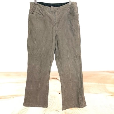 Pantalones Ralph by Ralph Lauren Vintage Patchwork Pana Talla 10 Mujer Pierna Acampanada Foto 1 de 4