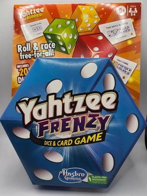 Yahtzee Frenzy & Yahtzee Buddies Combo Set – Dice & Card Games by Hasbro – Famil - Image 1 of 2