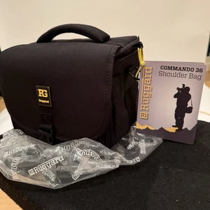 Camera Bag Commando 36 Ruggard Holds A DSLR W/Lens Flash and Accessories Padded - Picture 1 of 19
