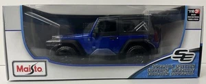 1/18 Jeep Wrangler Willy's American Off Road 4x4 1:18 BLUE ๐บ๐ธ - Picture 1 of 5