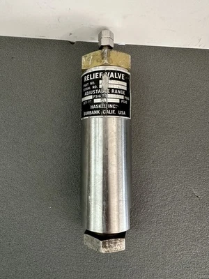 Haskel Relief  Valve 15700-25 , 2500 PSIG To 25000 PSIG High Pressure - Image 1 of 4