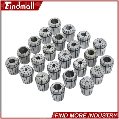 Findmall 24× ER40 Collet Set Metric Spring Collet Milling Lathe CNC Chuck - Image 1 of 4