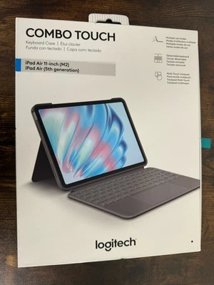 Logitech Combo Touch for iPad Air 11-inch (M2 /M3) / iPad Air 4th & 5th gen NEW - Image 1 of 3