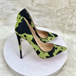 Decolte per donna tacco slim 12-10-8-6cm punta appuntita numero elegante 34-45 - Picture 1 of 8