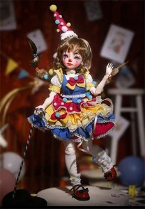Genuine Shuga Fairy Circus Princess Clown Face 11.4" Bjd Full Set Action Figure. - Picture 1 of 11