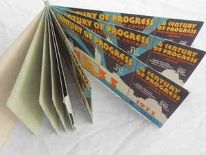 Folleto de boletos de la Legión de la Feria Mundial de Chicago Century of Progress 1933 - Imagen 1 de 14