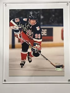 1996-97 Upper Deck Hockey Jumbo Limited Edition Wayne Gretzky auto /250 HOF - Picture 1 of 9