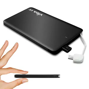 Mini Power Bank Batería Externa Cargador Portátil de Bolsillo Delgado 4000mAh - Imagen 1 de 8