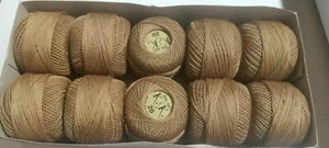 Crochet Cotton Thread Yarn for Knitting and Craft Making Combo Pack of 10 Rolls - Picture 1 of 66