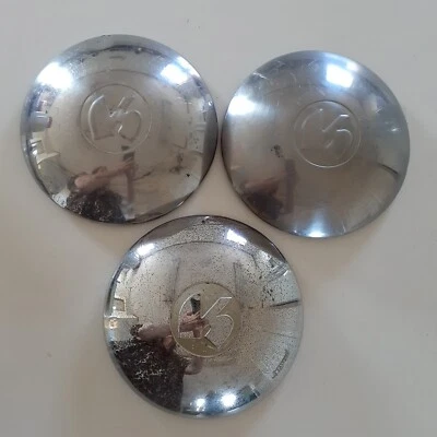 Tapacubos Kaiser vintage 1950-1954 tapacubos plato para perros (3) Foto 1 de 4