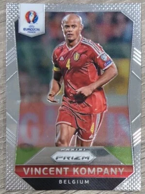2016 Panini Prizm UEFA Euro Vincent Kompany #25 - Image 1 of 2