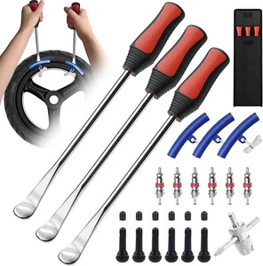 26tlg Reifenlöffel Set - Reifenwechselwerkzeug Set für Motorrad, Dirt Bike, Rasen Tr - Bild 1 von 7