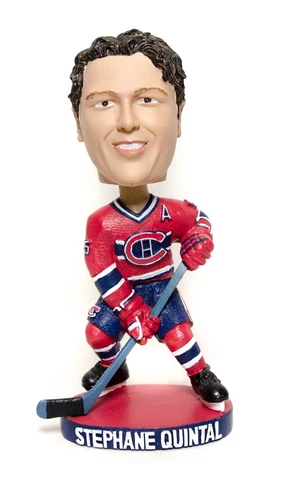 Stephane Quintal Montreal Canadiens NHL Hockey Bobble Head, Bobble Dreams W/Box Cover
