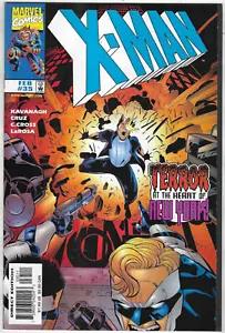 X-Man Comic 35 Cover A First Print 1998 Terry Kavanagh Cruz Cross LaRosa Marvel - Picture 1 of 12