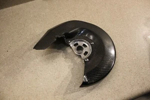 KTM 125 250 300 350 450 500 Front Brake Disc Guard Factory Carbon Cover 8794 A12 - Picture 1 of 8