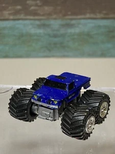 Funrise 1989 Bear Foot micro Car Truck Blue Vtg Toy Monster Truck - Picture 1 of 8