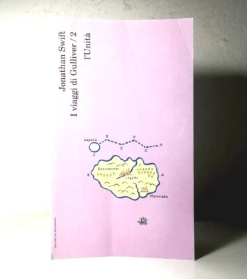 I VIAGGI DI GULLIVER/2 DI JONATHAN SWIFT L'UNITA' LIBRO (58) - Immagine 1 di 3