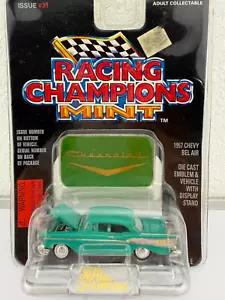 Racing Champions Mint "1957 Chevy Bel Air" Issue #31. Die-cast. 1:61 scale. New - Picture 1 of 8