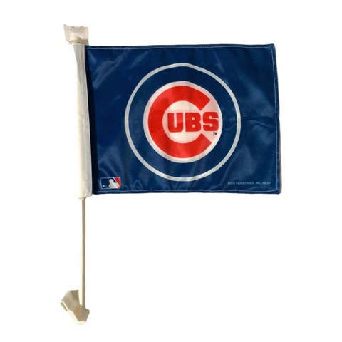 Chicago Cubs Car Flag MLB Cover