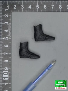 Botas de combate escala 1:12 PCTOYS PC029 PMC Team Soldier Jet (tipo PEG) - Imagen 1 de 3