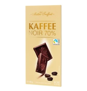 Maitre Truffout Zartbitterschokolade 70% mit Kaffee 100g