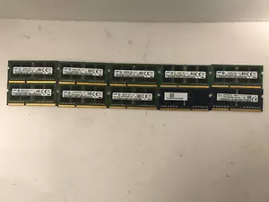 Lot of 10 Mixed Brand 8GB 2Rx8 PC3L -12800S DDR3 Laptop RAM - Picture 1 of 3