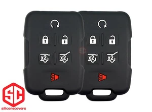 2x New KeyFob Remote Fobik Silicone Cover Fit / For Select GM Vehicles - Picture 1 of 2