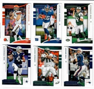 2018 Panini Rookies & Stars Base ROOKIE RC BRADY SAQUON RODGERS BAKER DAK ZEKE +