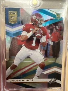 2020 Elite Jalen Hurts Rookie Card 466/799 Eagles Don Russ Teal - Picture 1 of 3