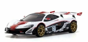 Kyosho MZP235WR A.S.C Mini Z Body McLaren P1 GTR White/Red For MR-03WMM - Picture 1 of 1