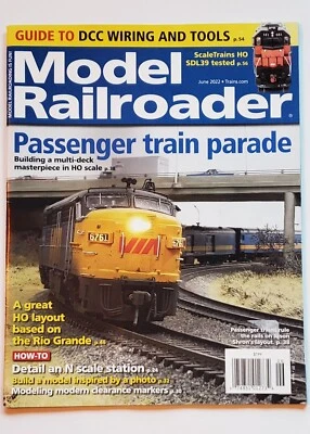 Model Railroader June 2022 Magazine  - Image 1 of 3